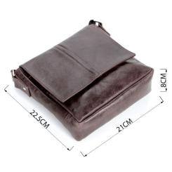 Сумка Shvigel Месенджер Коричнева Фото 2