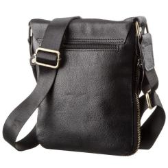 Сумка Shvigel Мужская кожаная Черная Фото 1