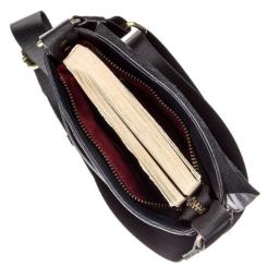 Сумка Shvigel Мужская кожаная Черная Фото 3