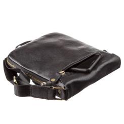 Сумка Shvigel Мужская кожаная Черная Фото 4