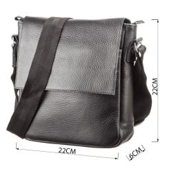 Сумка Shvigel Из натуральной кожи Черная Фото 2