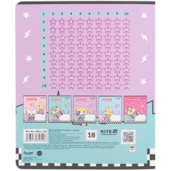 Тетрадь Kite Aggretsuko, 18 аркушів, клітинка Фото 10