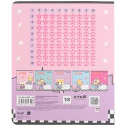 Тетрадь Kite Aggretsuko, 18 аркушів, клітинка Фото 4