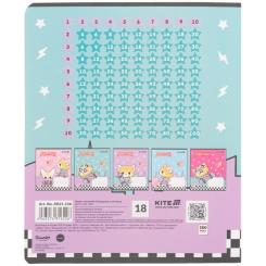 Тетрадь Kite Aggretsuko, 18 аркушів, клітинка Фото 7