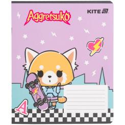 Тетрадь Kite Aggretsuko, 18 аркушів, клітинка Фото 8