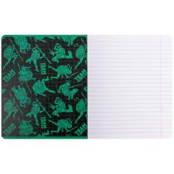 Тетрадь Kite Ninja Turtles, 18 аркушів, лінія Фото 1