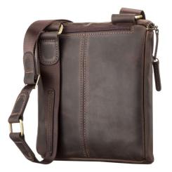 Сумка Shvigel Кожаная Коричневая Фото 1