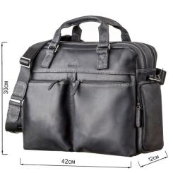 Сумка Shvigel Кожаная Черная Фото 2