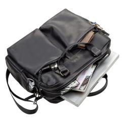 Сумка Shvigel Кожаная Черная Фото 4