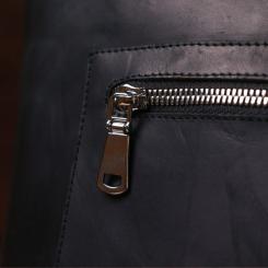 Сумка Shvigel Винтажная кожаная Черная Фото 10