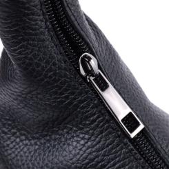 Сумка Shvigel Из натуральной кожи флотар Черная Фото 4
