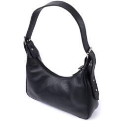 Сумка Shvigel Из зернистой натуральной кожи Черная Фото