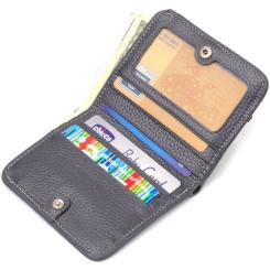 Кошелек Canpellini Из натуральной кожи флотар Серый Фото 5