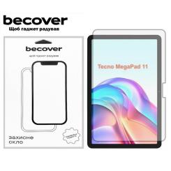 Стекло защитное BeCover Tecno Megapad 11 (T1101) 10.95" Фото