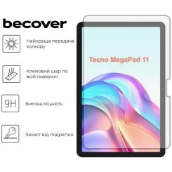 Стекло защитное BeCover Tecno Megapad 11 (T1101) 10.95" Фото 2
