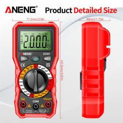 Цифровой мультиметр ANENG SZ301, V, A, R, C Фото 3