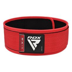 Атлетический пояс RDX RX1 Weight Lifting Belt Red L Фото