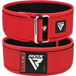 Атлетический пояс RDX RX1 Weight Lifting Belt Red L Фото 1