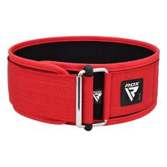 Атлетический пояс RDX RX1 Weight Lifting Belt Red L Фото 2