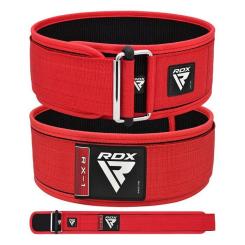 Атлетический пояс RDX RX1 Weight Lifting Belt Red L Фото 4
