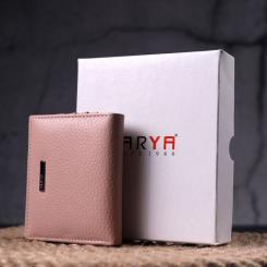 Кошелек Karya Кожаный Пудровый Фото 9