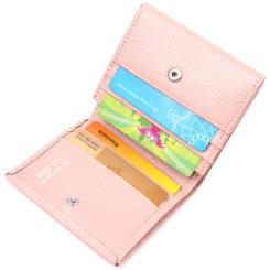 Кошелек Karya Кожаный Пудровый Фото 4