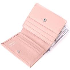 Кошелек Karya Кожаный Пудровый Фото 5