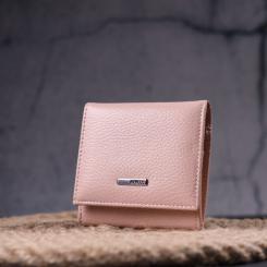 Кошелек Karya Кожаный Пудровый Фото 7