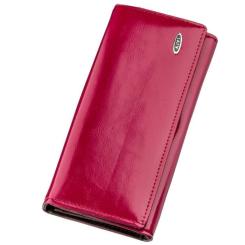 Кошелек Kivi Из экокожи Малиновый Фото