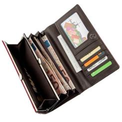 Кошелек Kivi Из экокожи Малиновый Фото 2