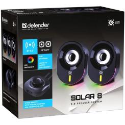 Акустическая система Defender J2 LED USB Black Фото 9