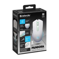 Мышка Defender Pandora GM-502 LED Wireless White Фото 6