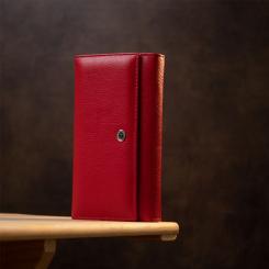 Кошелек ST Leather Красный Фото 8