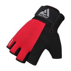 Перчатки для фитнеса RDX W1 Half Red XL Фото 2
