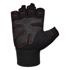 Перчатки для фитнеса RDX W1 Half Red XL Фото 3