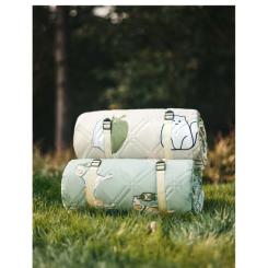 Туристический коврик Naturehike 210х240 см CNK2350WS010 Бежевий з котами Фото 4