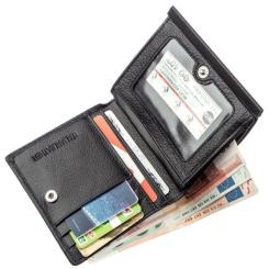 Кошелек ST Leather Черный Фото 5