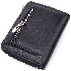 Кошелек ST Leather Кожаный Черный Фото 1