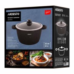 Кастрюля Ardesto Gemini Anzio 3.1л чорний Фото 11