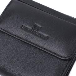 Кошелек ST Leather З натуральної шкіри Чорний Фото 4