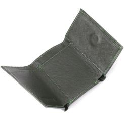 Кошелек ST Leather Из натуральной кожи Зеленый Фото 5