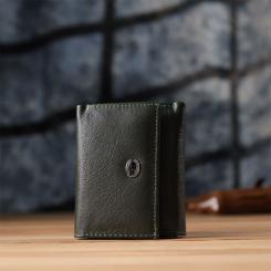 Кошелек ST Leather Из натуральной кожи Зеленый Фото 8