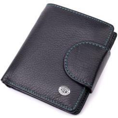 Кошелек ST Leather Кожаный Черный Фото