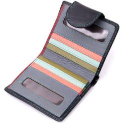 Кошелек ST Leather Кожаный Черный Фото 5