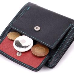 Кошелек ST Leather Кожаный Черный Фото 7