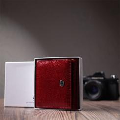 Кошелек ST Leather Из натуральной кожи Красный Фото 10