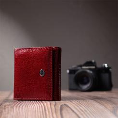 Кошелек ST Leather Из натуральной кожи Красный Фото 8