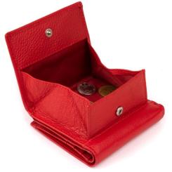 Кошелек ST Leather Красный Фото 5