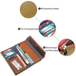 Кошелек ST Leather Розовый Фото 3