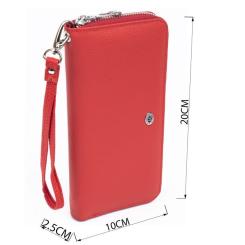 Кошелек ST Leather Красный Фото 2